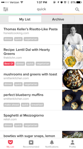 Organizing My Culinary Brain - Tags